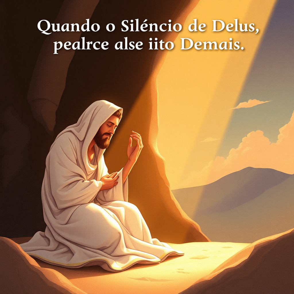 Quando o Silêncio de Deus Parece Alto Demais